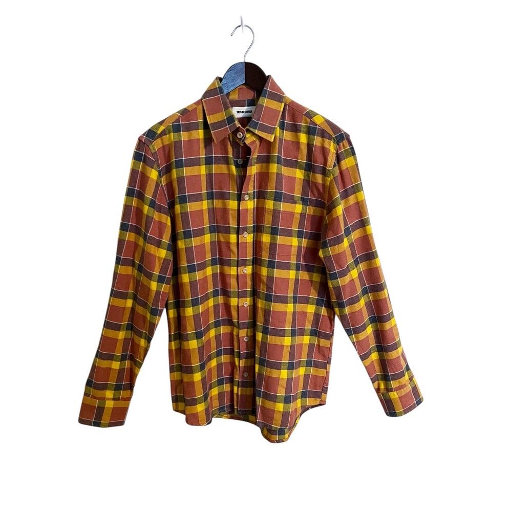 Taylor Stitch California Shirt Trolley Plaid Size 38 Small